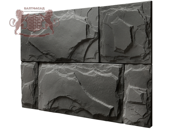 Декоративный искусственный камень Горный пласт 02