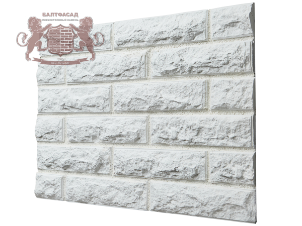 Декоративный искусственный камень Колотый кирпич 011
