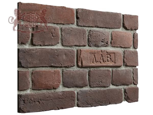 Декоративный искусственный камень Старый кирпич 1057